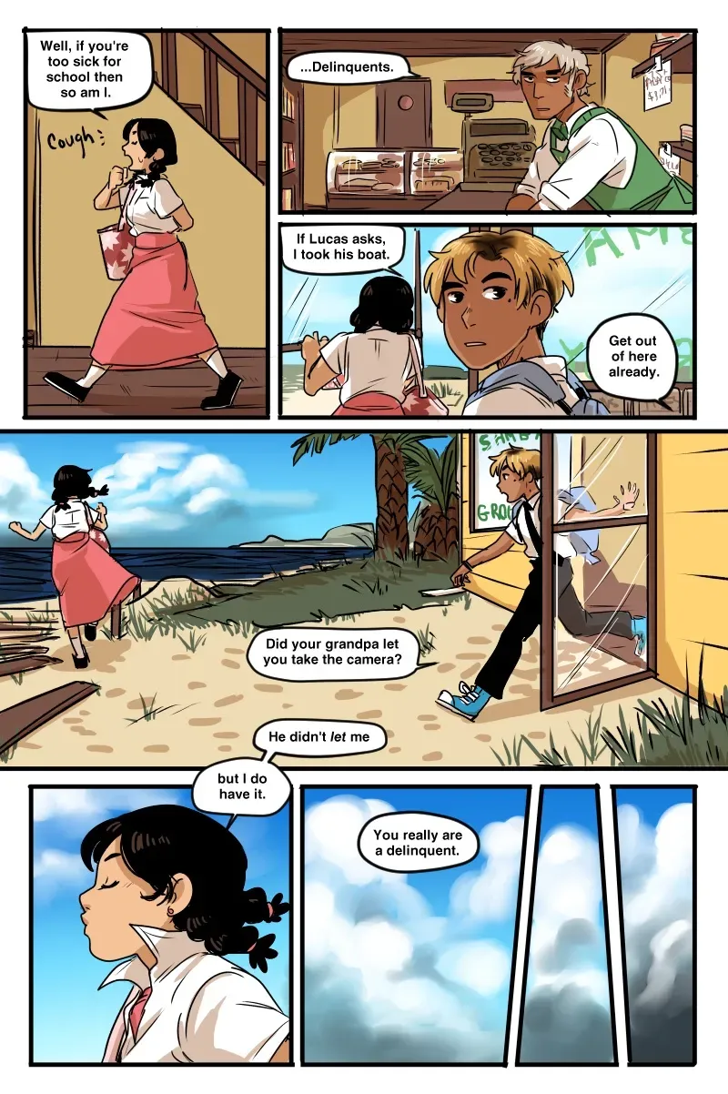 Gunjou no Stranger Chapter 1 page 6 - 
