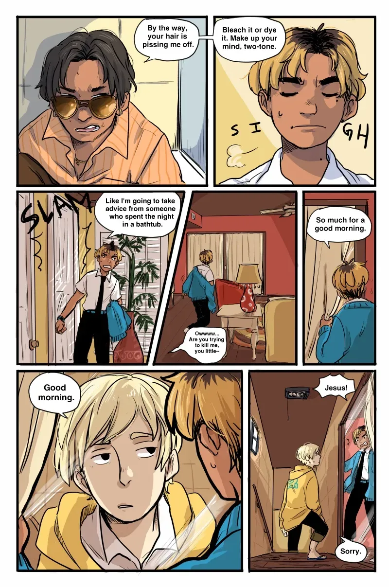Gunjou no Stranger Chapter 2.02 page 1 - 