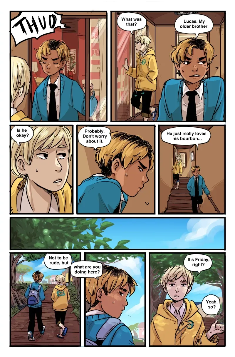Gunjou no Stranger Chapter 2.03 page 1 - 