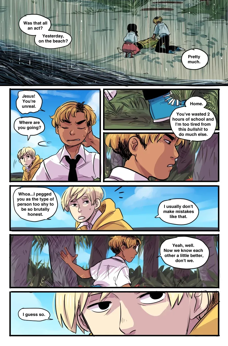 Gunjou no Stranger Chapter 2.17 page 1 - 