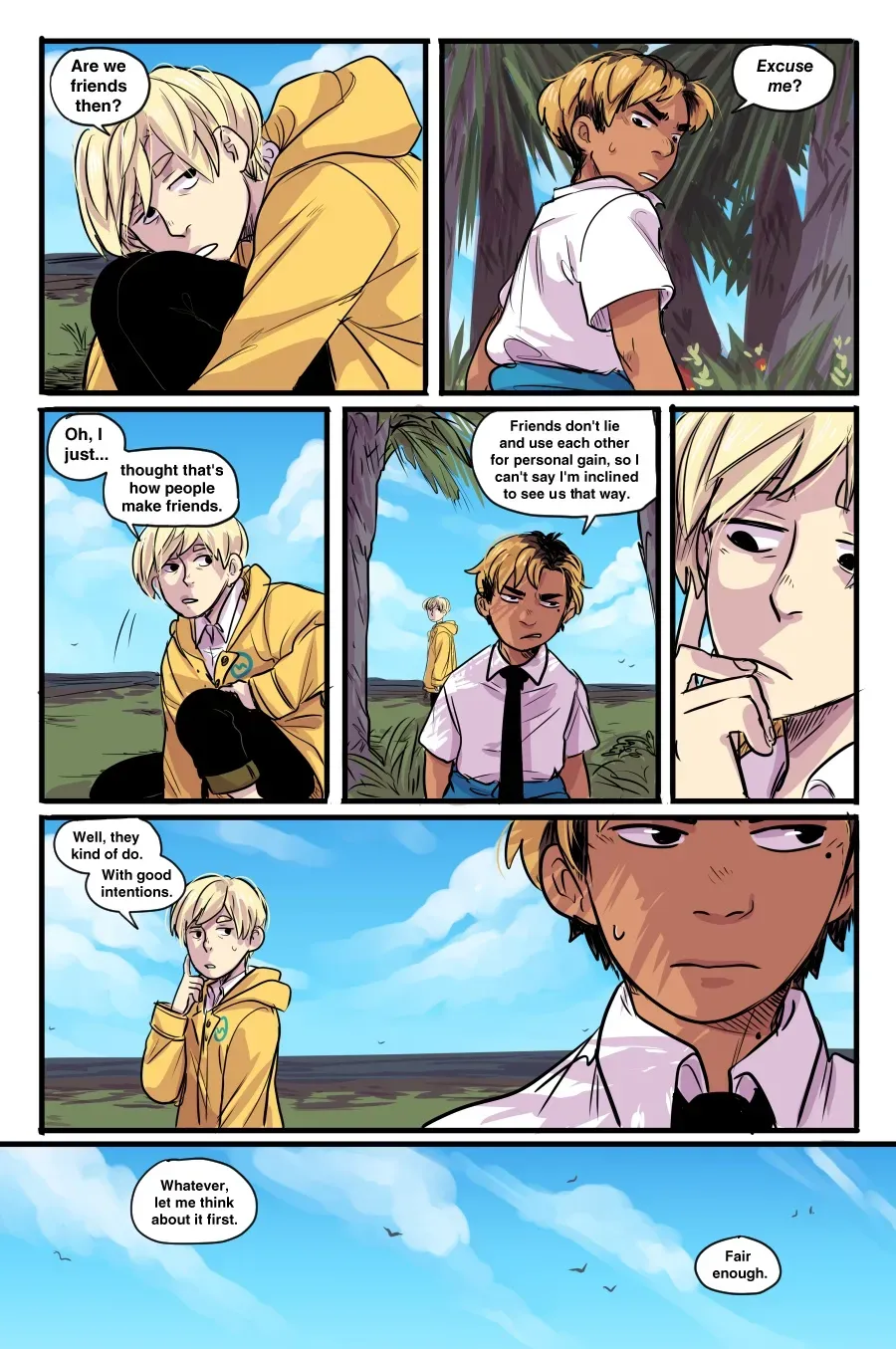 Gunjou no Stranger Chapter 2.18 page 1 - 