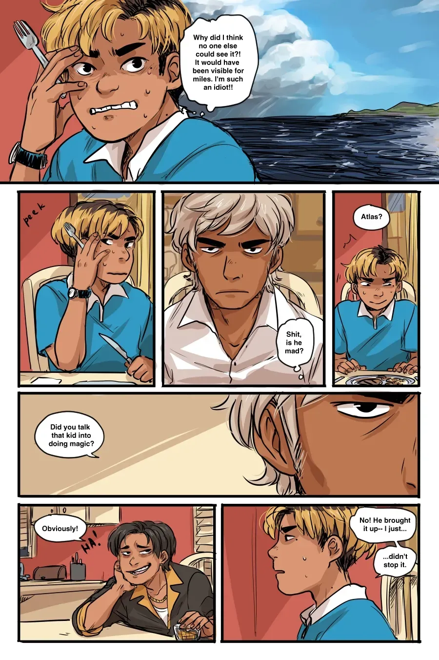 Gunjou no Stranger Chapter 2.2 page 1 - 
