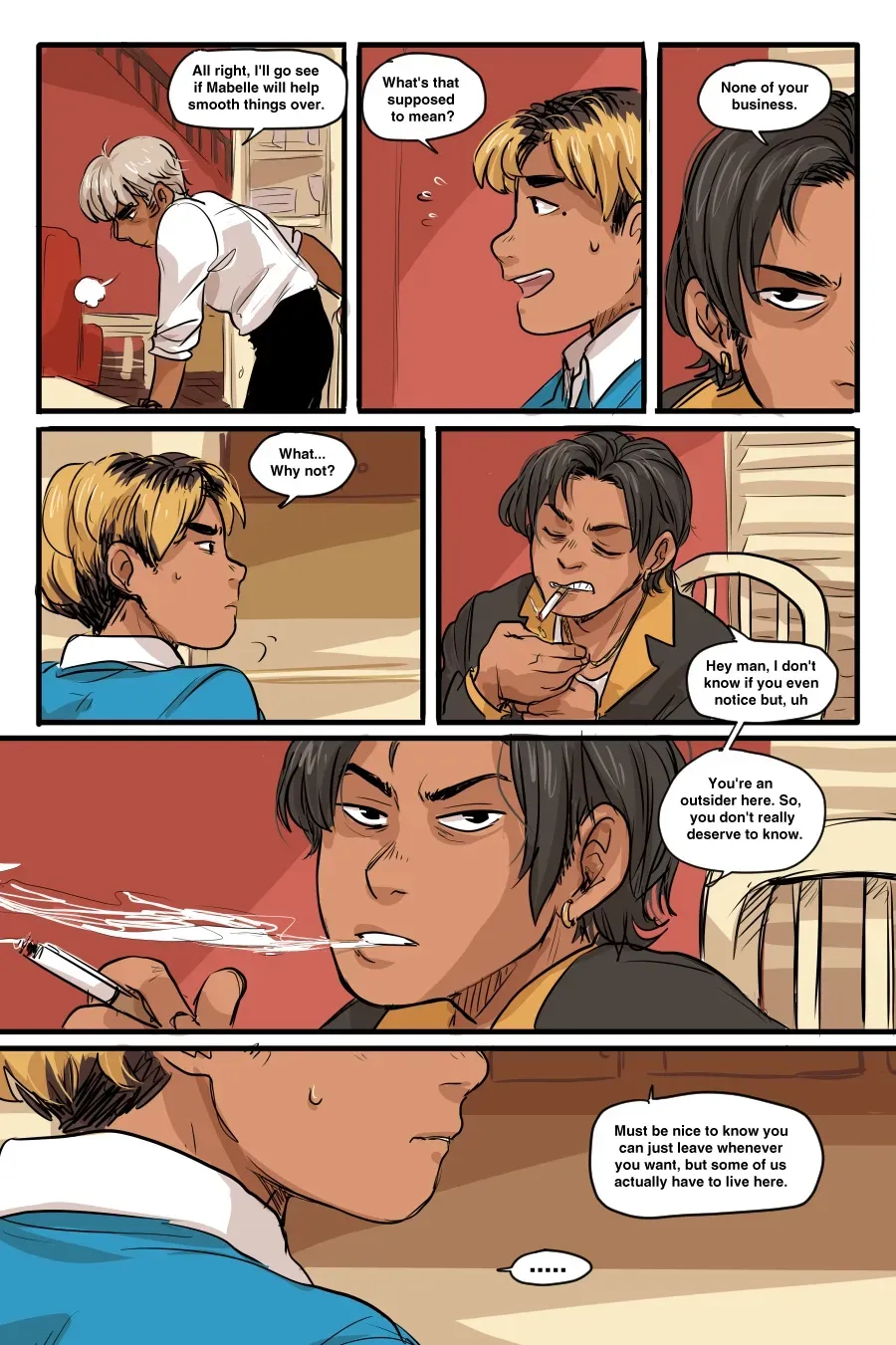 Gunjou no Stranger Chapter 2.21 page 1 - 
