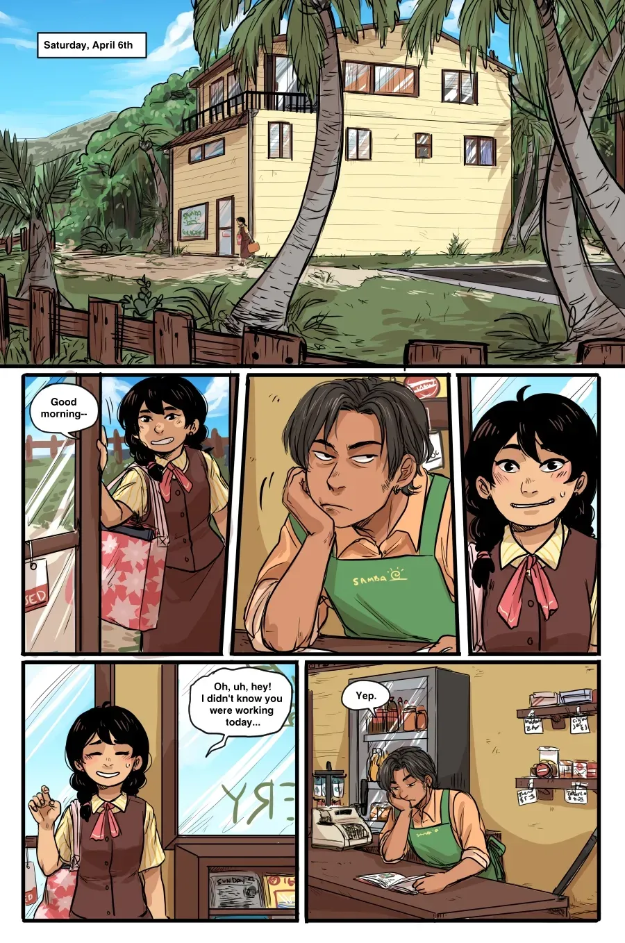Gunjou no Stranger Chapter 3.01 page 1 - 