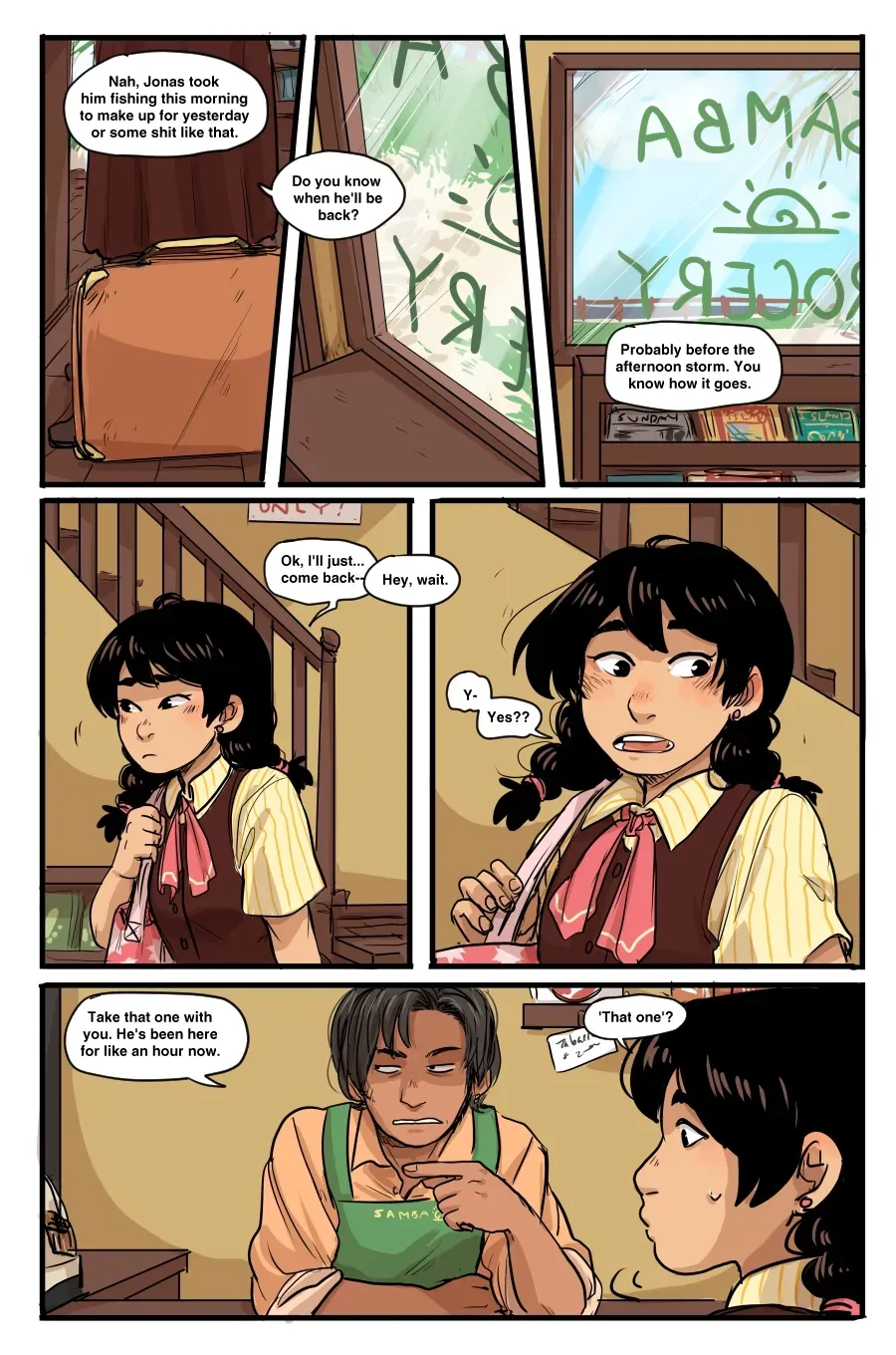 Gunjou no Stranger Chapter 3.03 page 1 - 