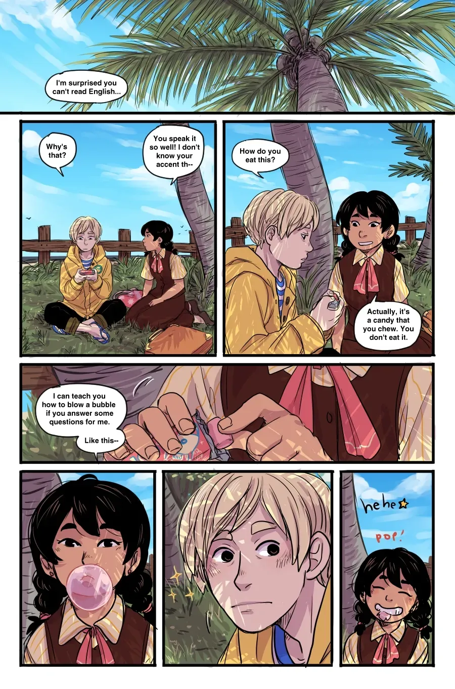 Gunjou no Stranger Chapter 3.05 page 1 - 