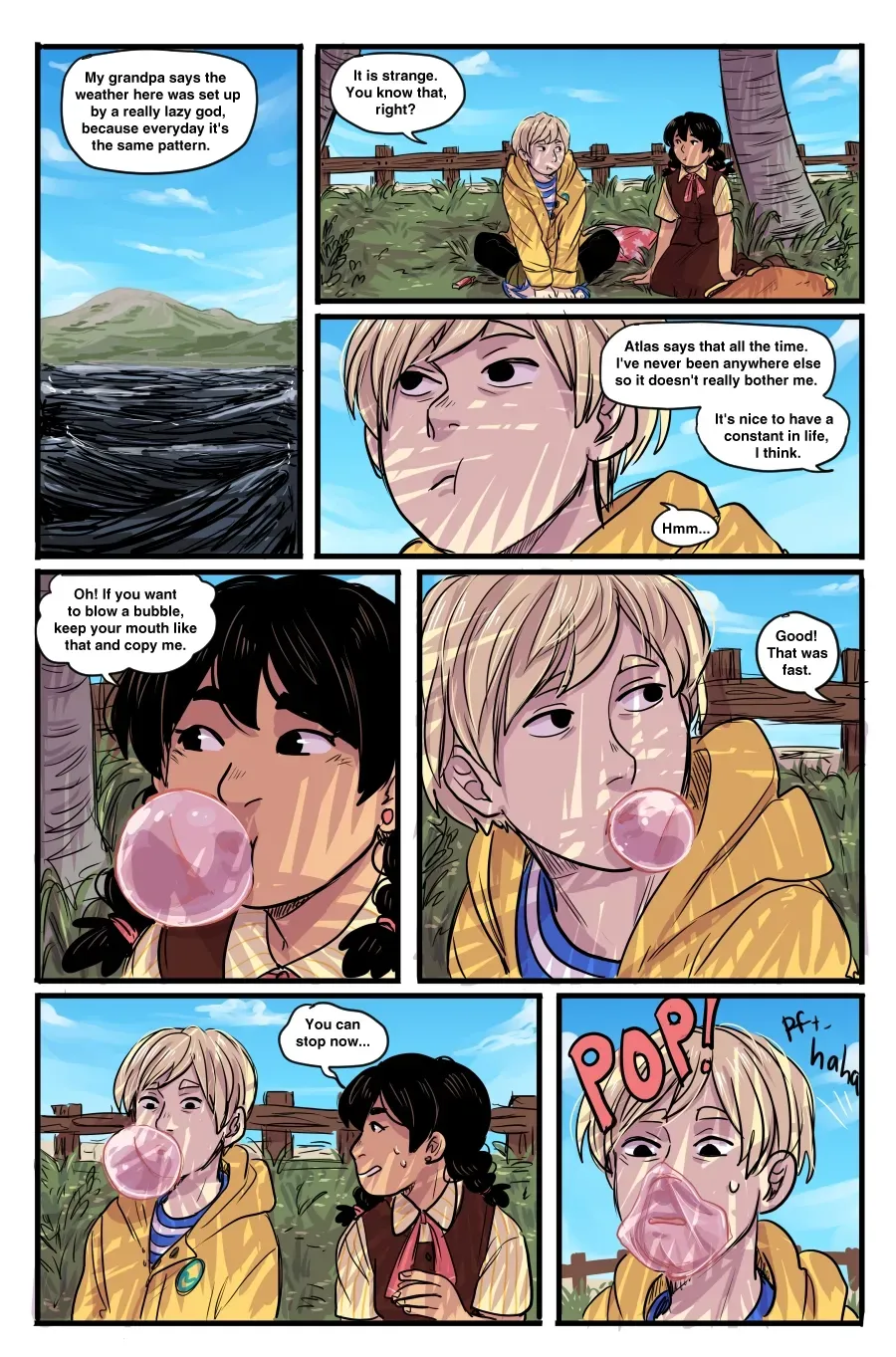 Gunjou no Stranger Chapter 3.07 page 1 - 