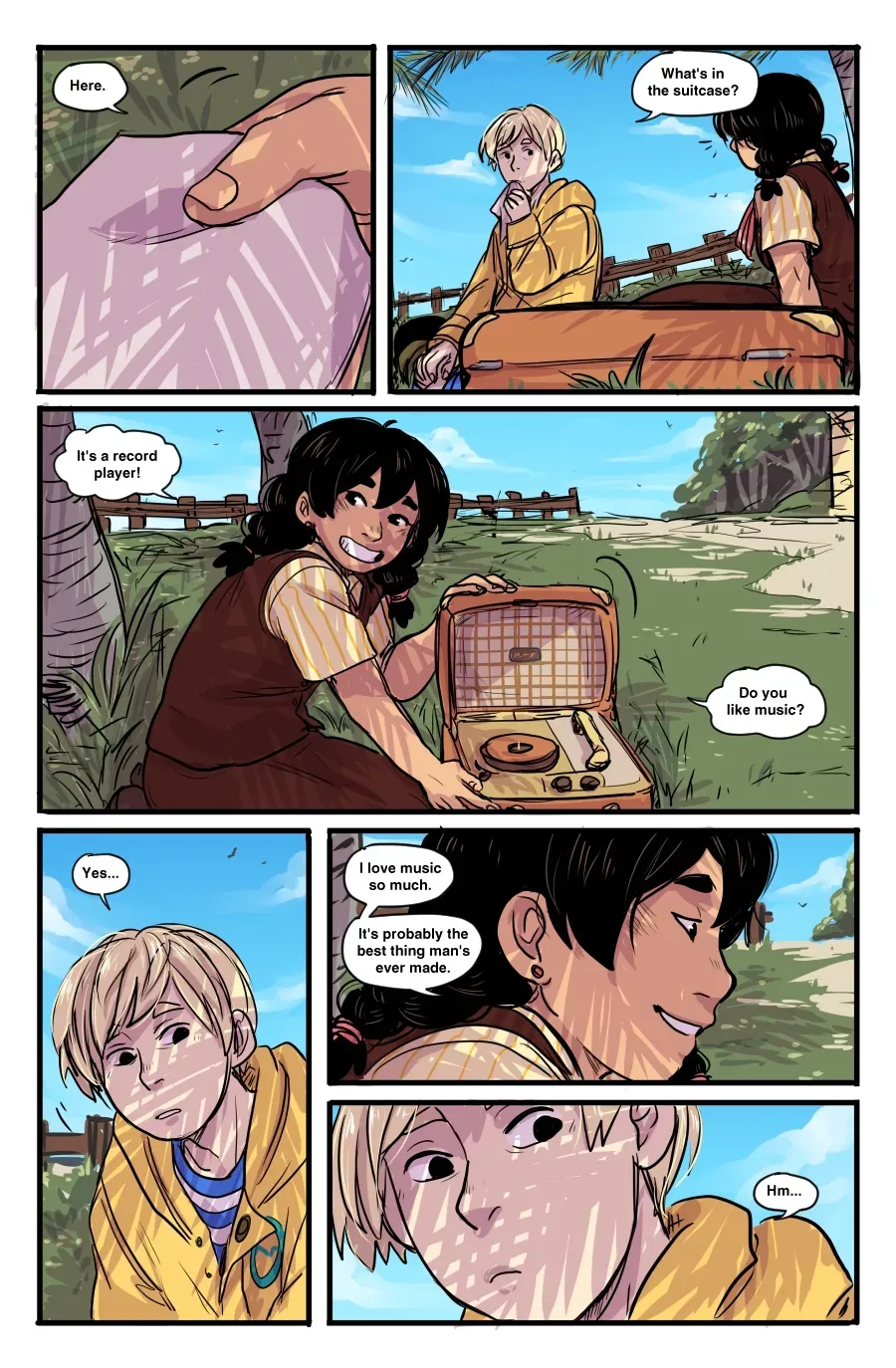 Gunjou no Stranger Chapter 3.08 page 1 - 