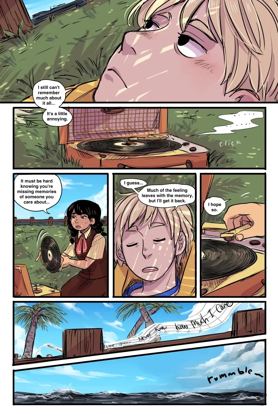 Gunjou no Stranger Chapter 3.15 page 1 - 