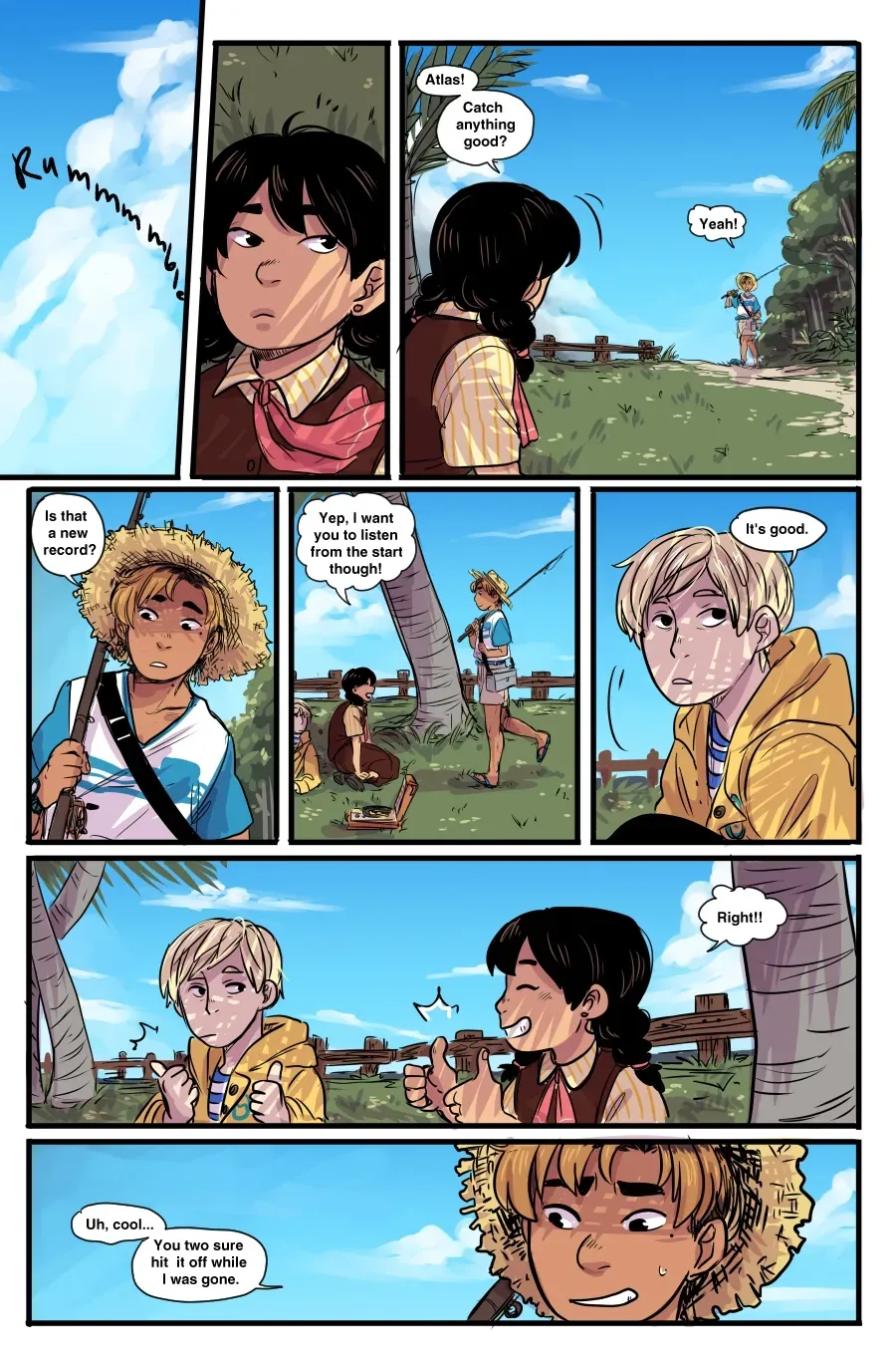 Gunjou no Stranger Chapter 3.16 page 1 - 