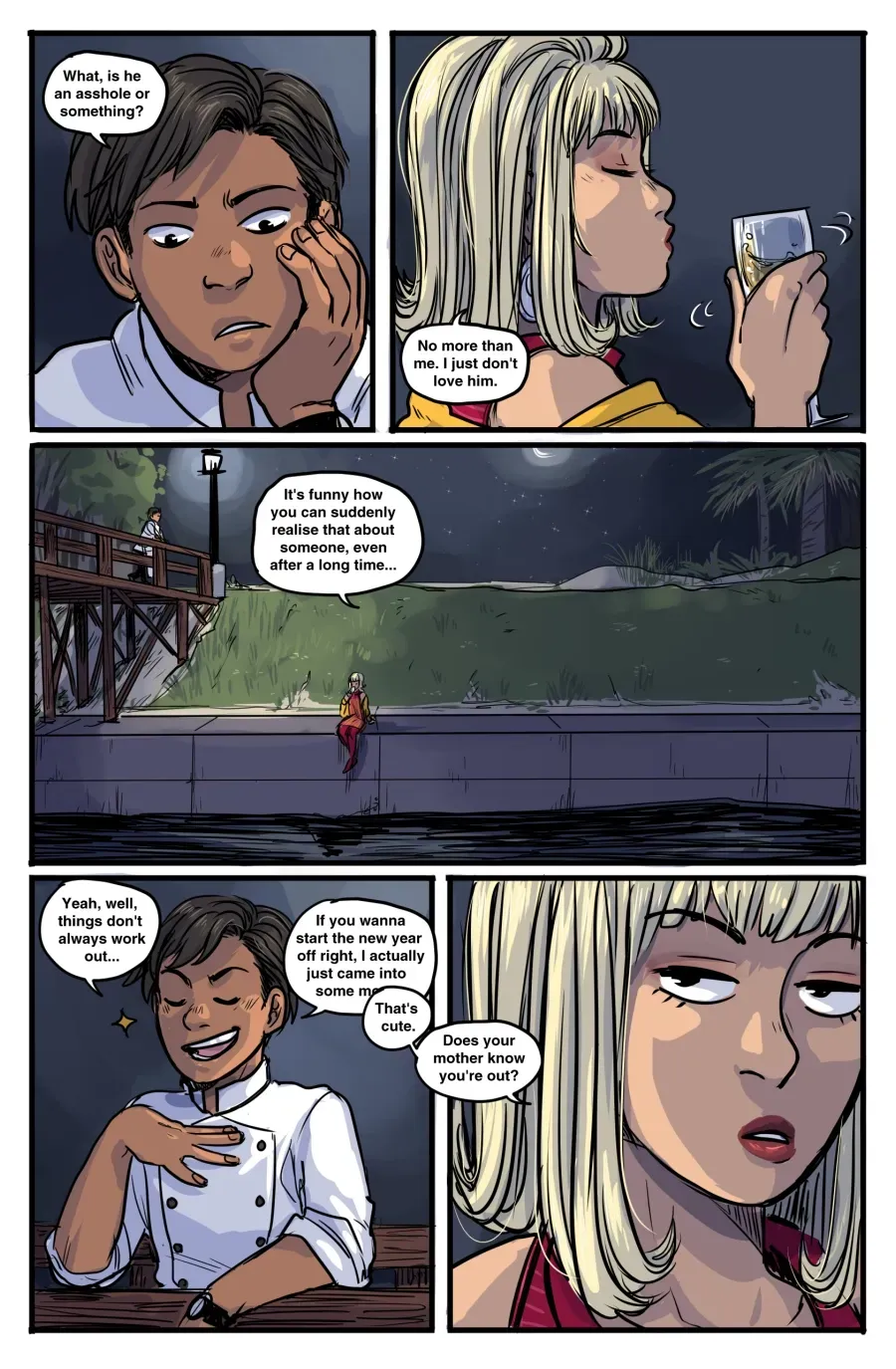 Gunjou no Stranger Chapter 4.04 page 1 - 