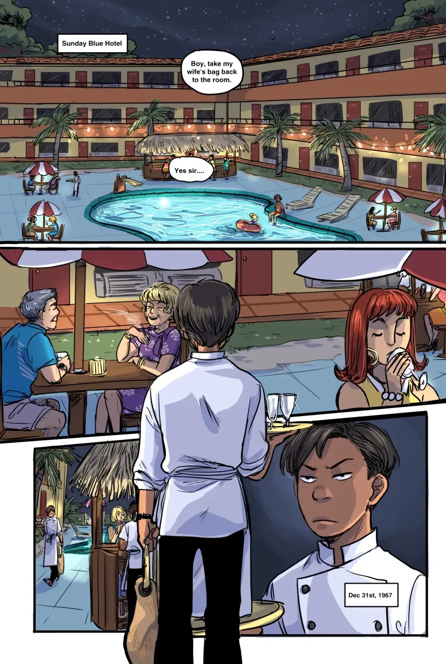 Gunjou no Stranger Chapter 4 page 2 - 