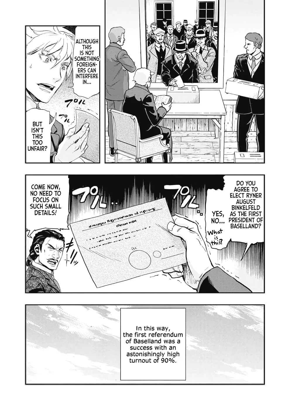 Gunka no Baltzar Chapter 63 page 23 - 