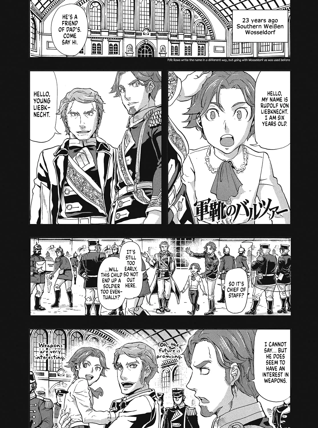 Gunka no Baltzar Chapter 65 page 1 - 
