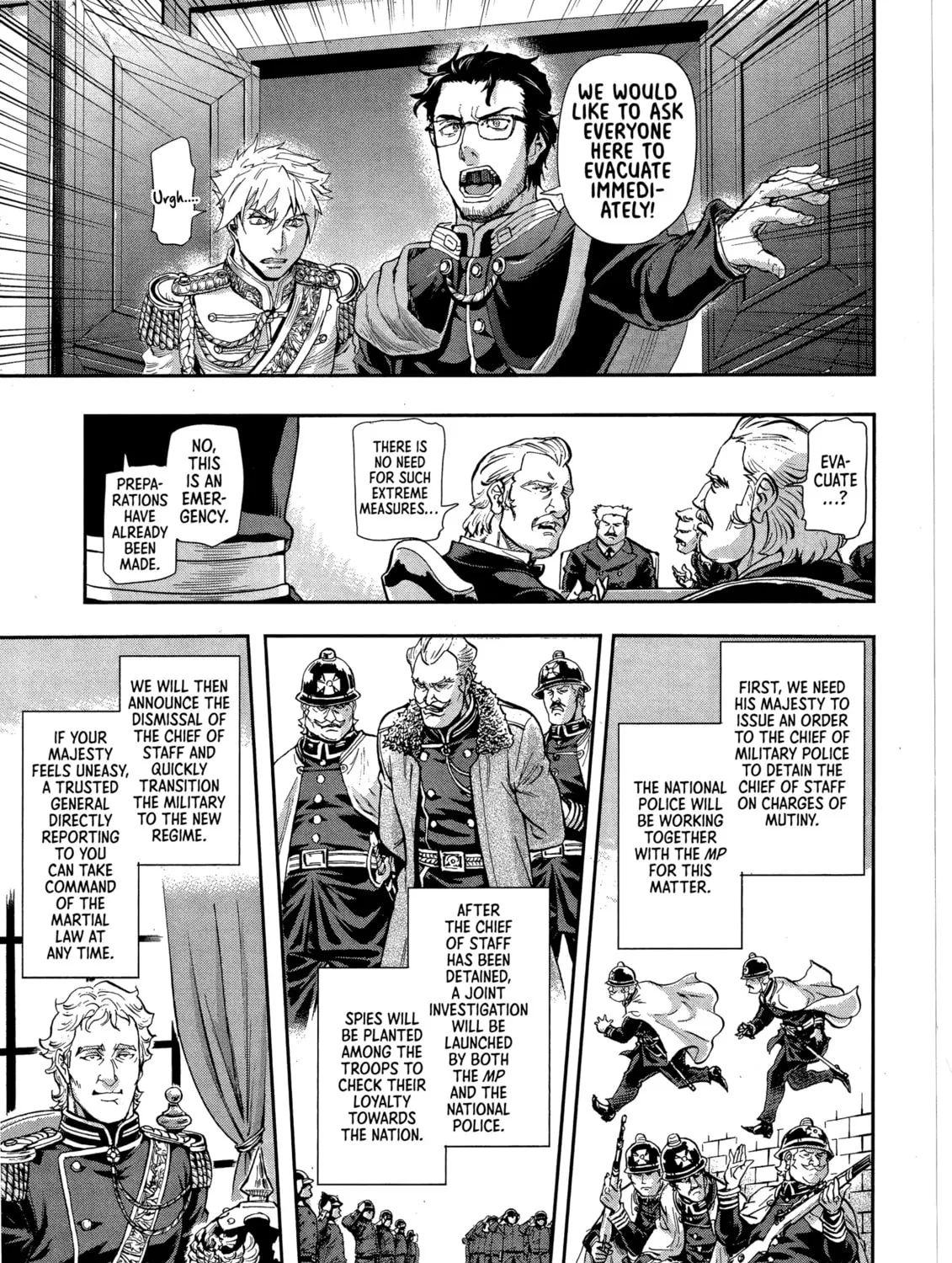Gunka no Baltzar Chapter 68 page 35 - 