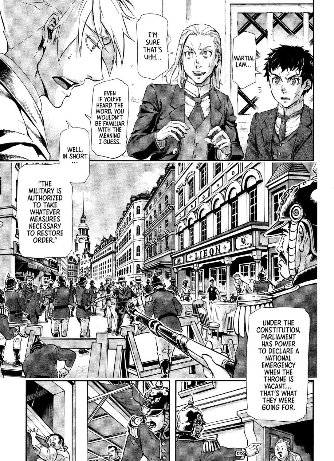 Gunka no Baltzar Chapter 72 page 33 - 