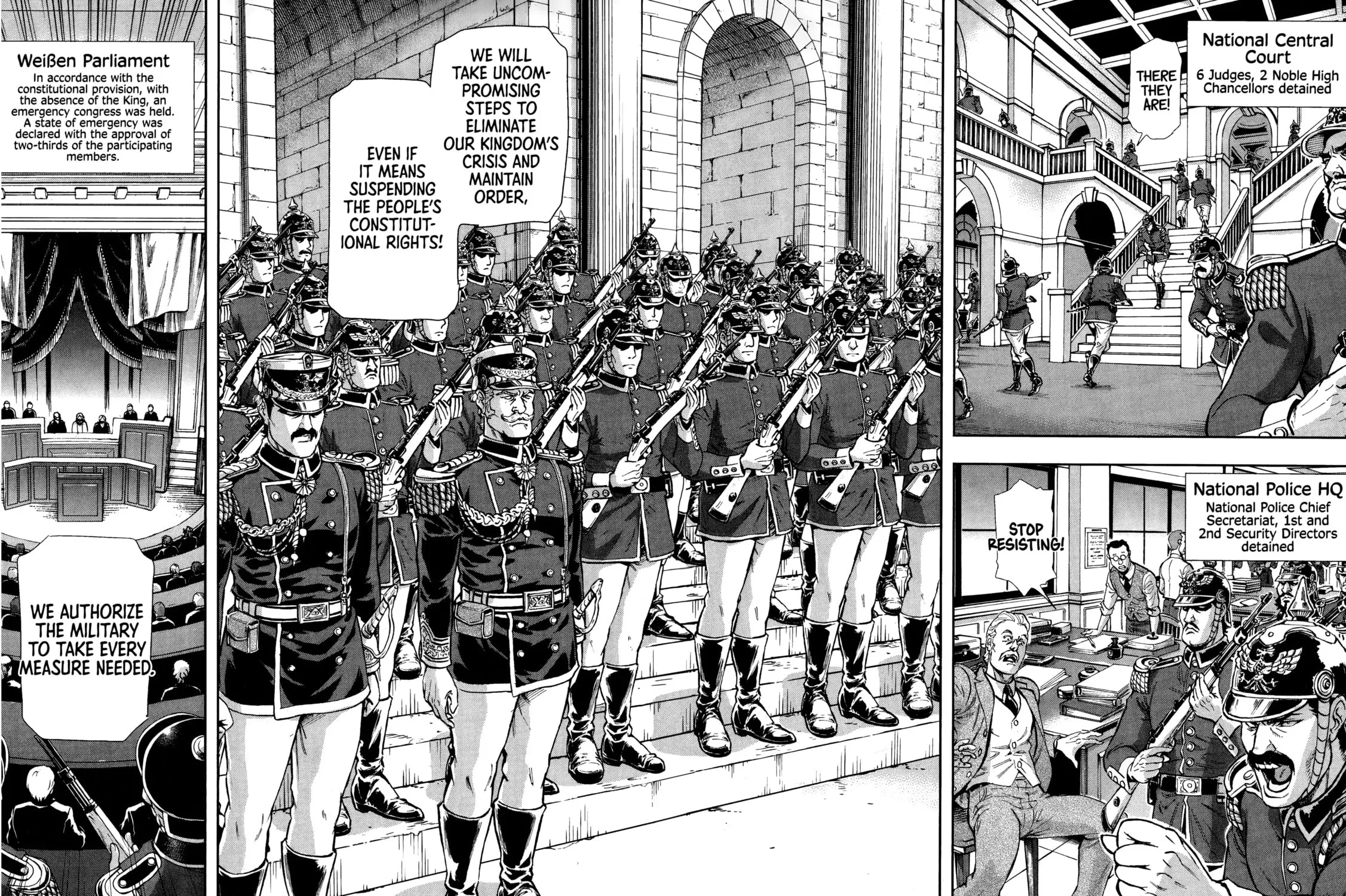 Gunka no Baltzar Chapter 72 page 35 - 