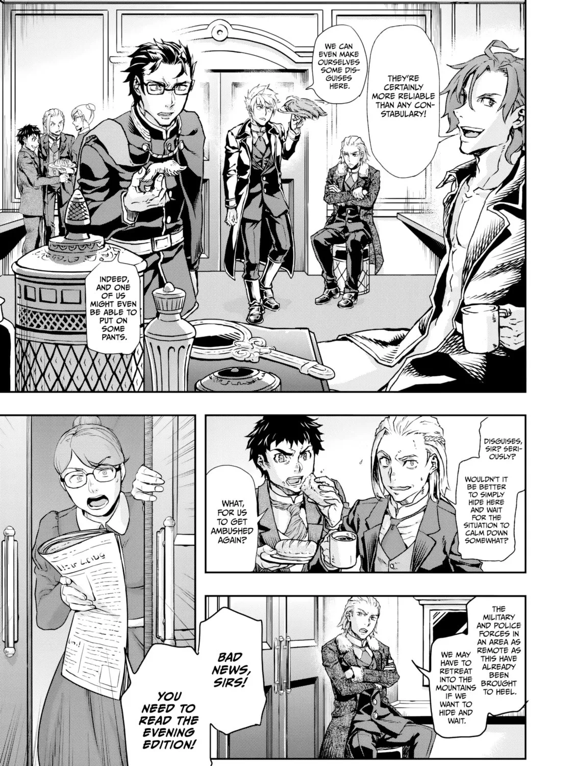 Gunka no Baltzar Chapter 74 page 36 - 