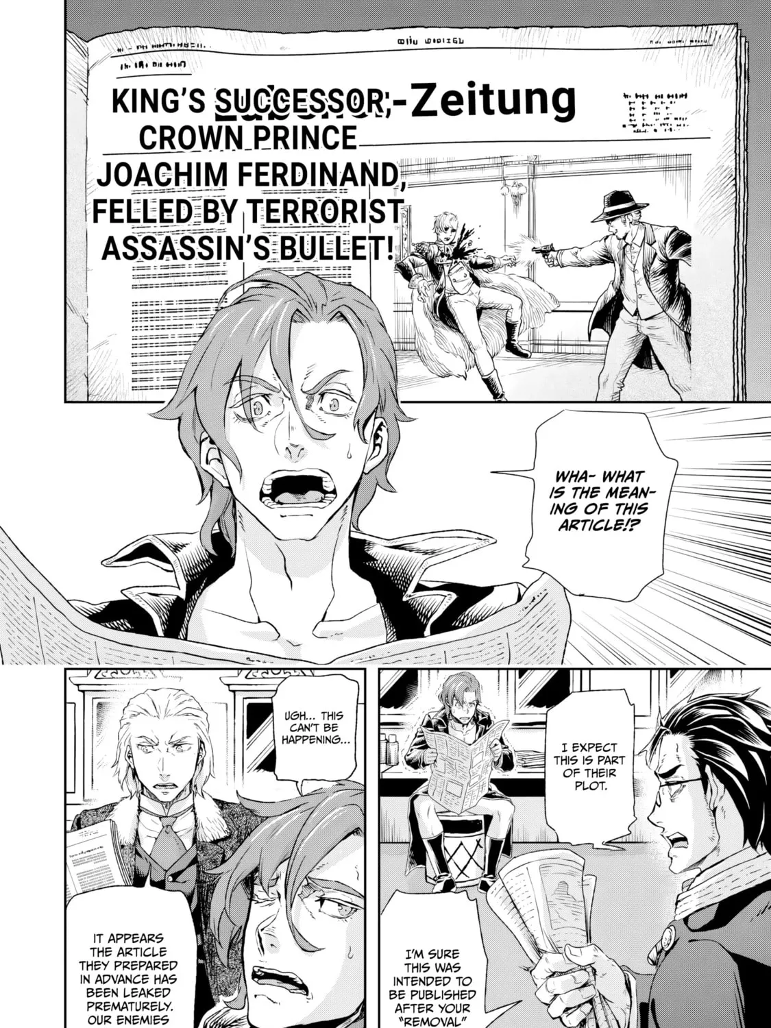Gunka no Baltzar Chapter 74 page 38 - 