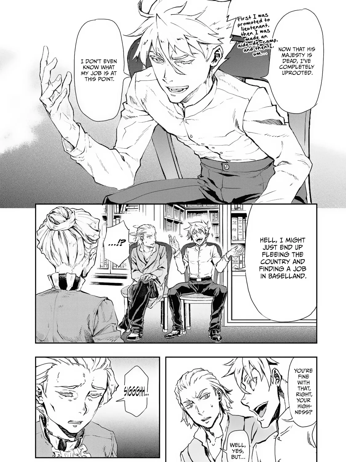 Gunka no Baltzar Chapter 75 page 37 - 