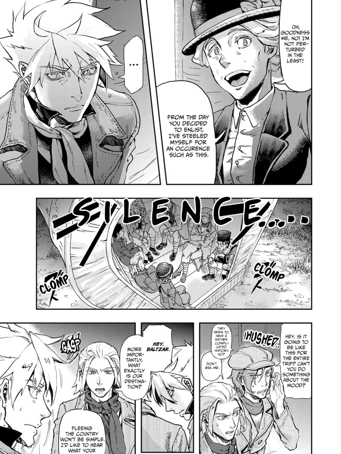 Gunka no Baltzar Chapter 76 page 22 - 