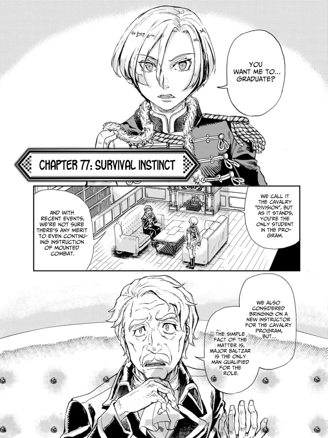 Gunka no Baltzar Chapter 77 page 3 - 