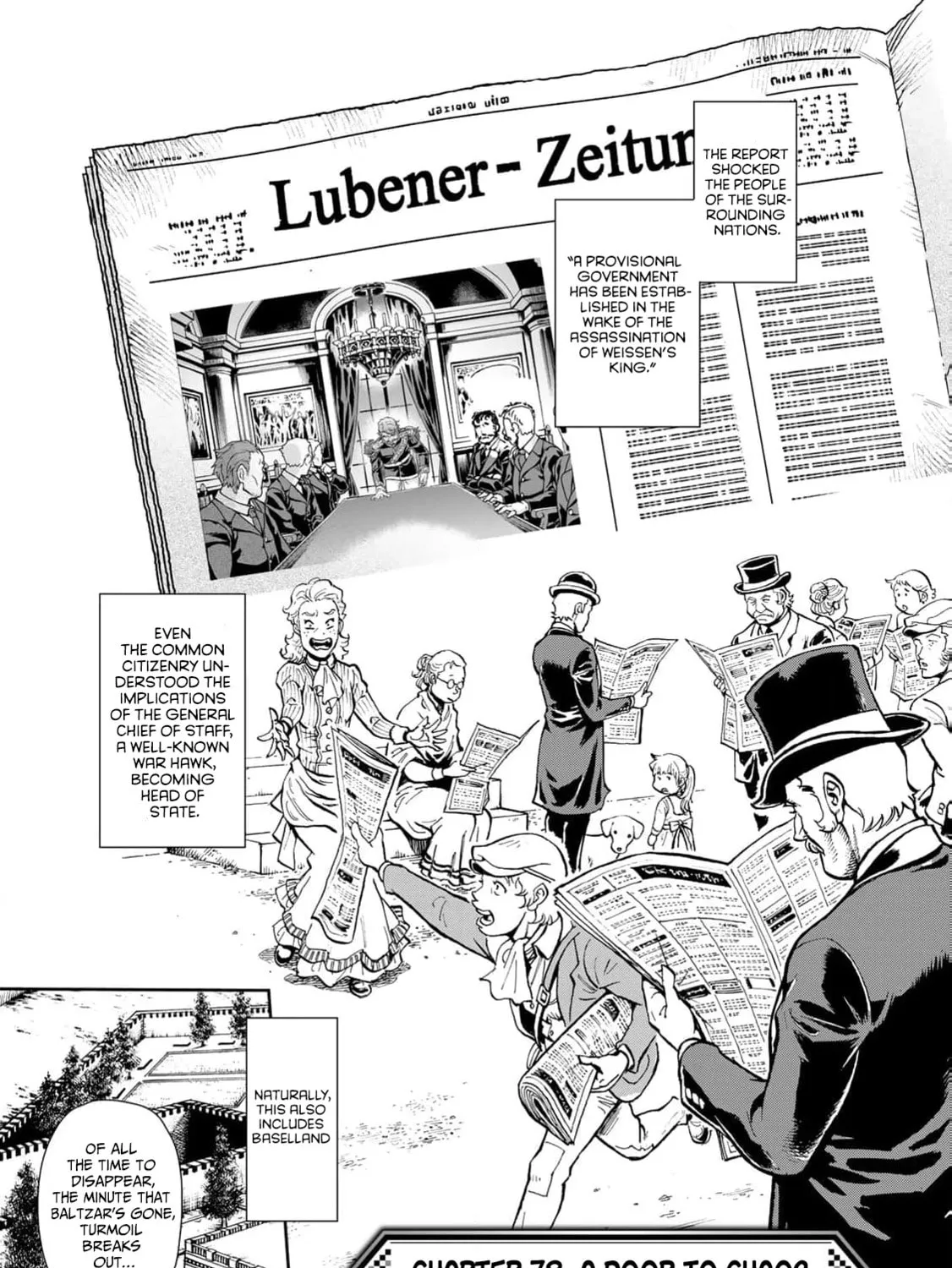Gunka no Baltzar Chapter 78 page 3 - 