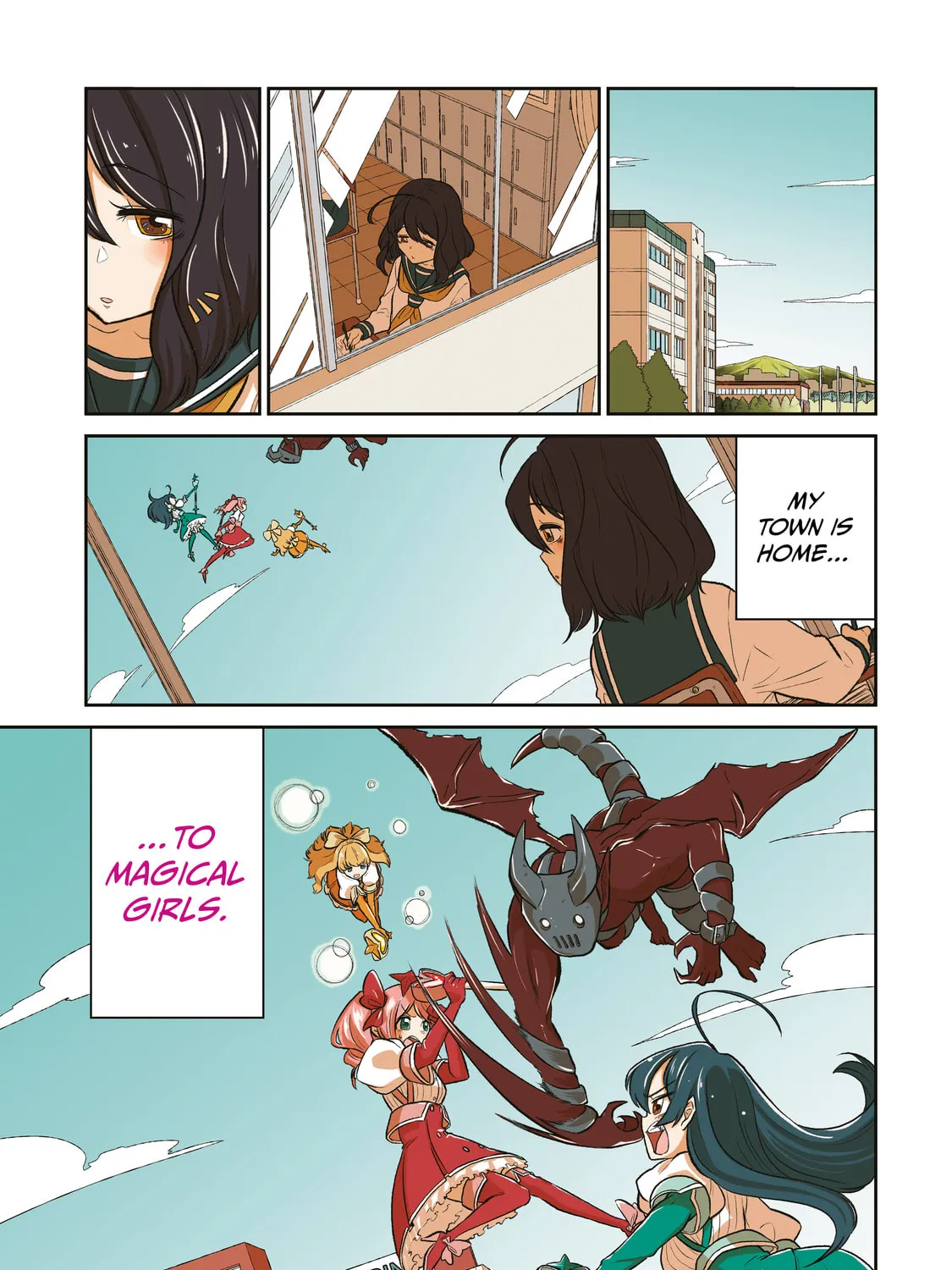 Gushing over Magical Girls Chapter 1 page 1 - 