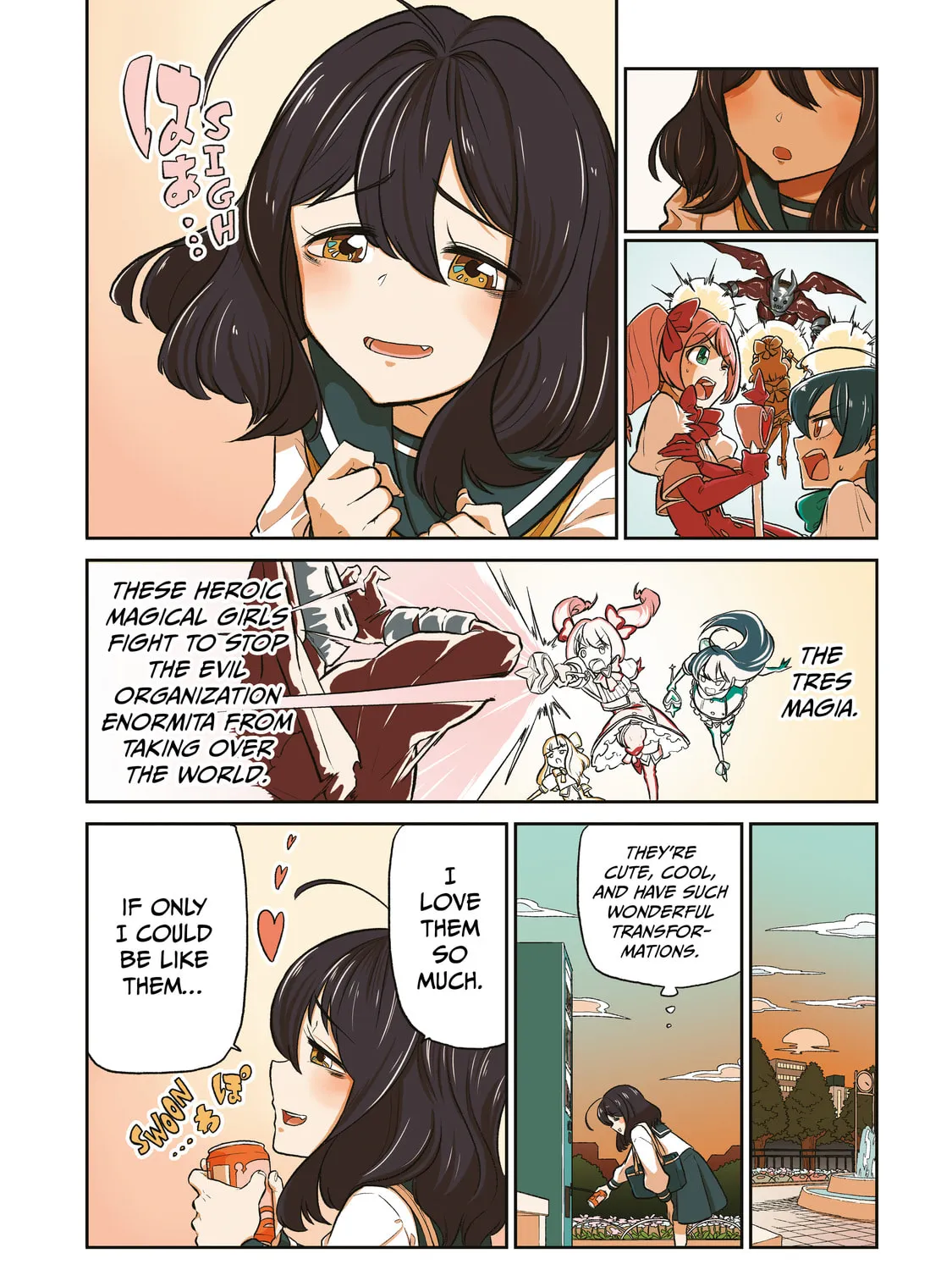 Gushing over Magical Girls Chapter 1 page 3 - 