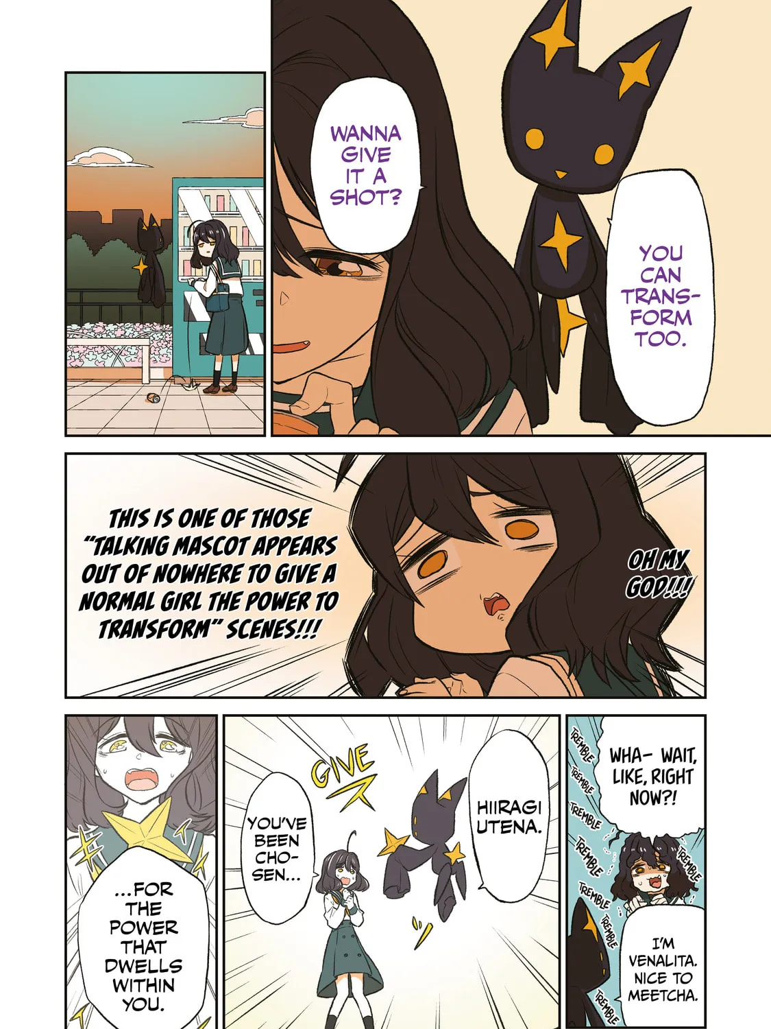 Gushing over Magical Girls Chapter 1 page 7 - 