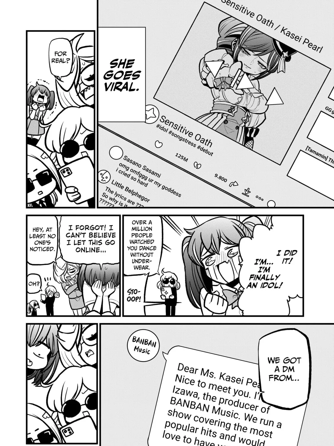 Gushing over Magical Girls Chapter 32 page 19 - 