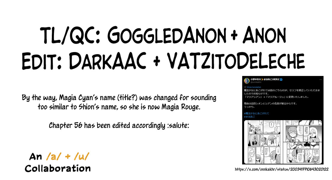 Gushing over Magical Girls Chapter 60.6 page 4 - 