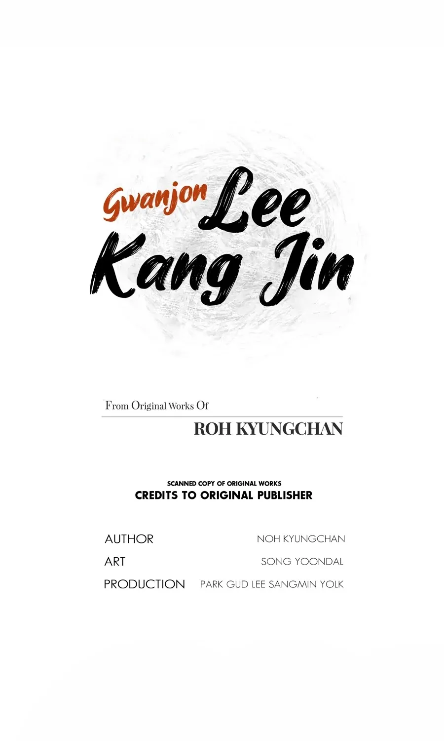 Gwanjeon: Kang Jin Lee Chapter 1 page 68 - 