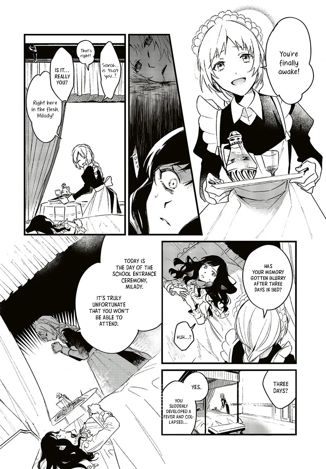 Gyakkou Shita Akuyaku Reijou wa, Naze ka Maryoku wo Ushinattanode Shinsou no Reijou ni Narimasu Chapter 1.1 page 8 - 