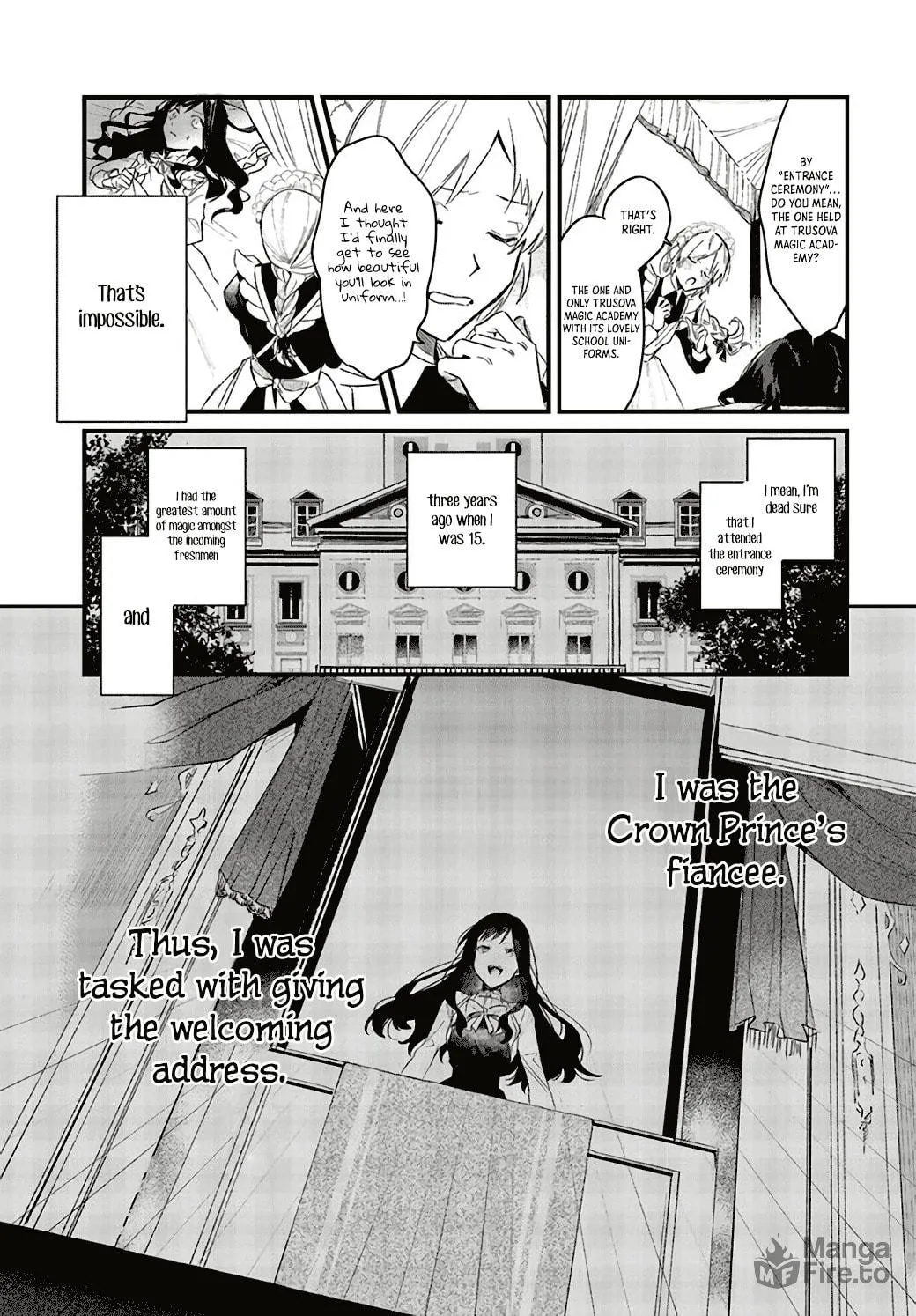 Gyakkou Shita Akuyaku Reijou wa, Naze ka Maryoku wo Ushinattanode Shinsou no Reijou ni Narimasu Chapter 1.1 page 9 - 
