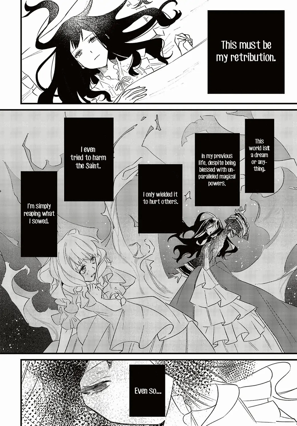 Gyakkou Shita Akuyaku Reijou wa, Naze ka Maryoku wo Ushinattanode Shinsou no Reijou ni Narimasu Chapter 1 page 13 - 