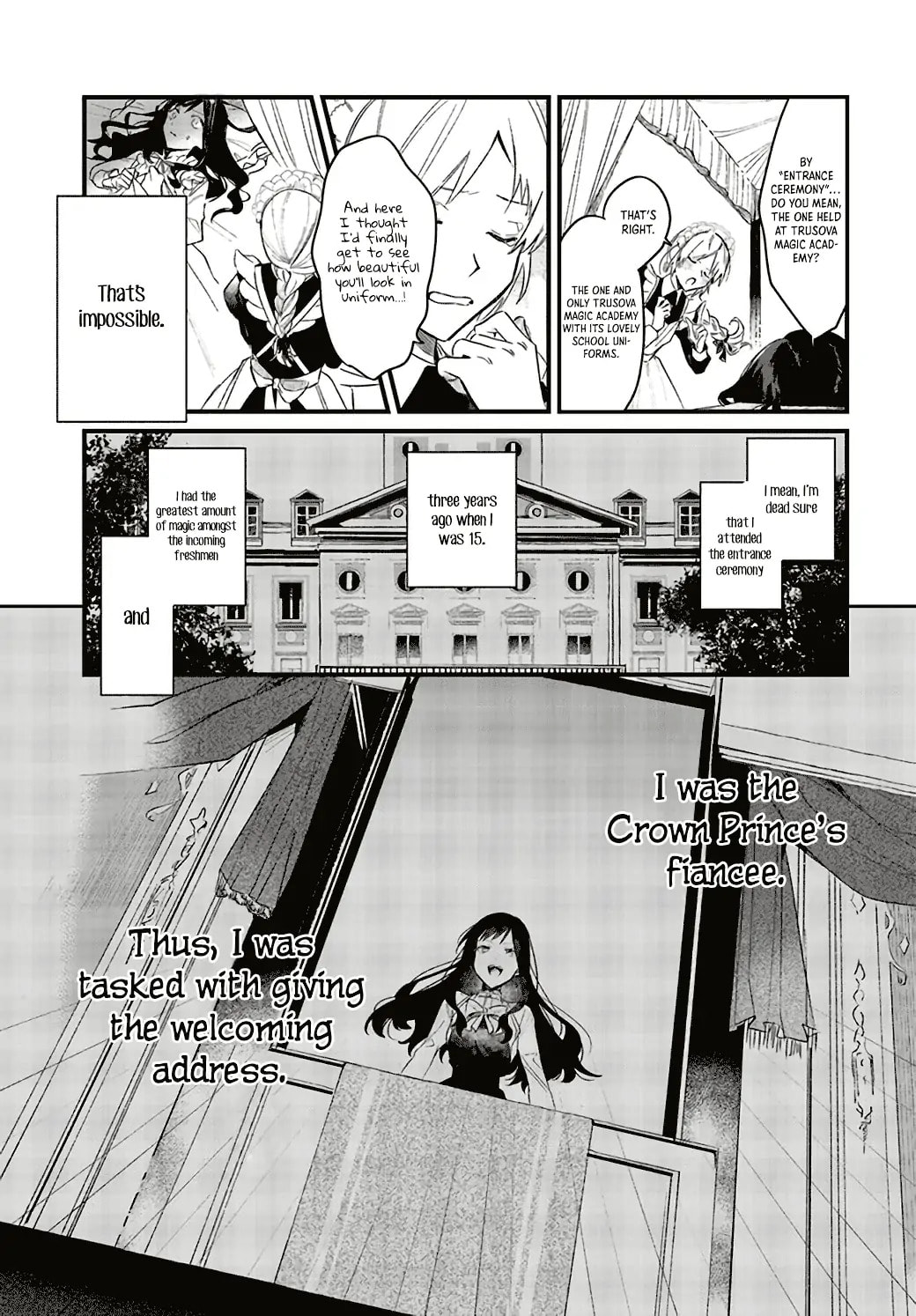 Gyakkou Shita Akuyaku Reijou wa, Naze ka Maryoku wo Ushinattanode Shinsou no Reijou ni Narimasu Chapter 1 page 8 - 