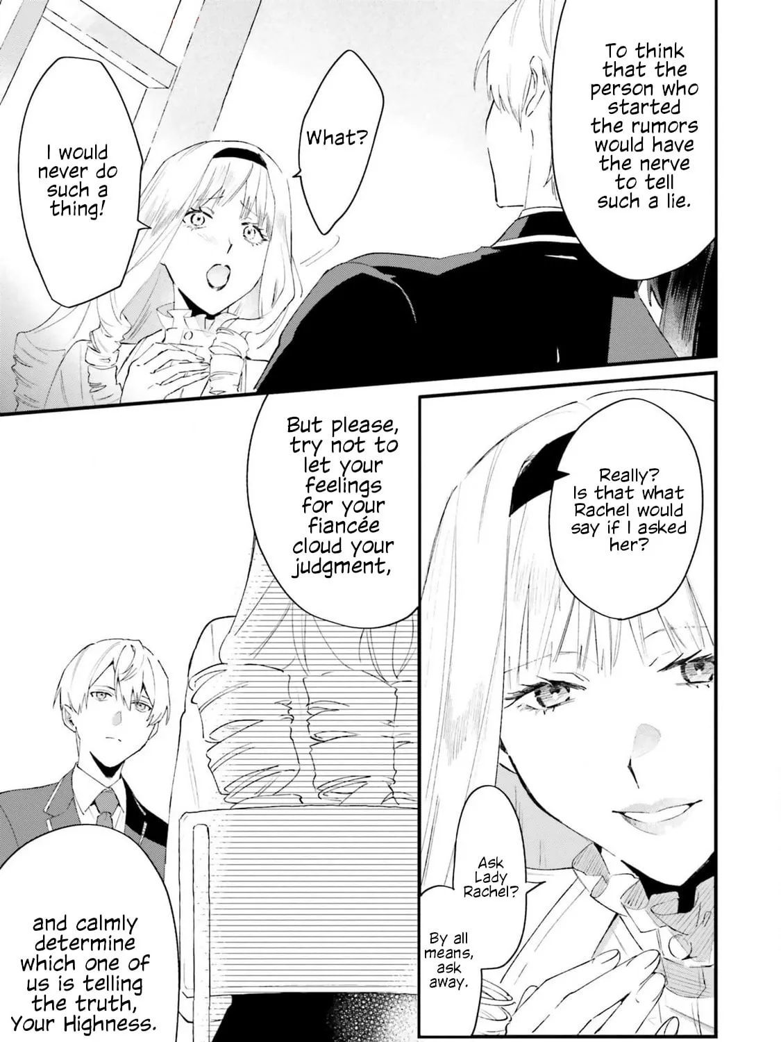 Gyakkou Shita Akuyaku Reijou wa, Naze ka Maryoku wo Ushinattanode Shinsou no Reijou ni Narimasu Chapter 18 page 45 - 