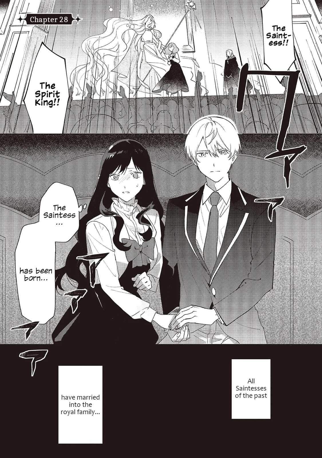 Gyakkou Shita Akuyaku Reijou wa, Naze ka Maryoku wo Ushinattanode Shinsou no Reijou ni Narimasu Chapter 28 page 1 - 