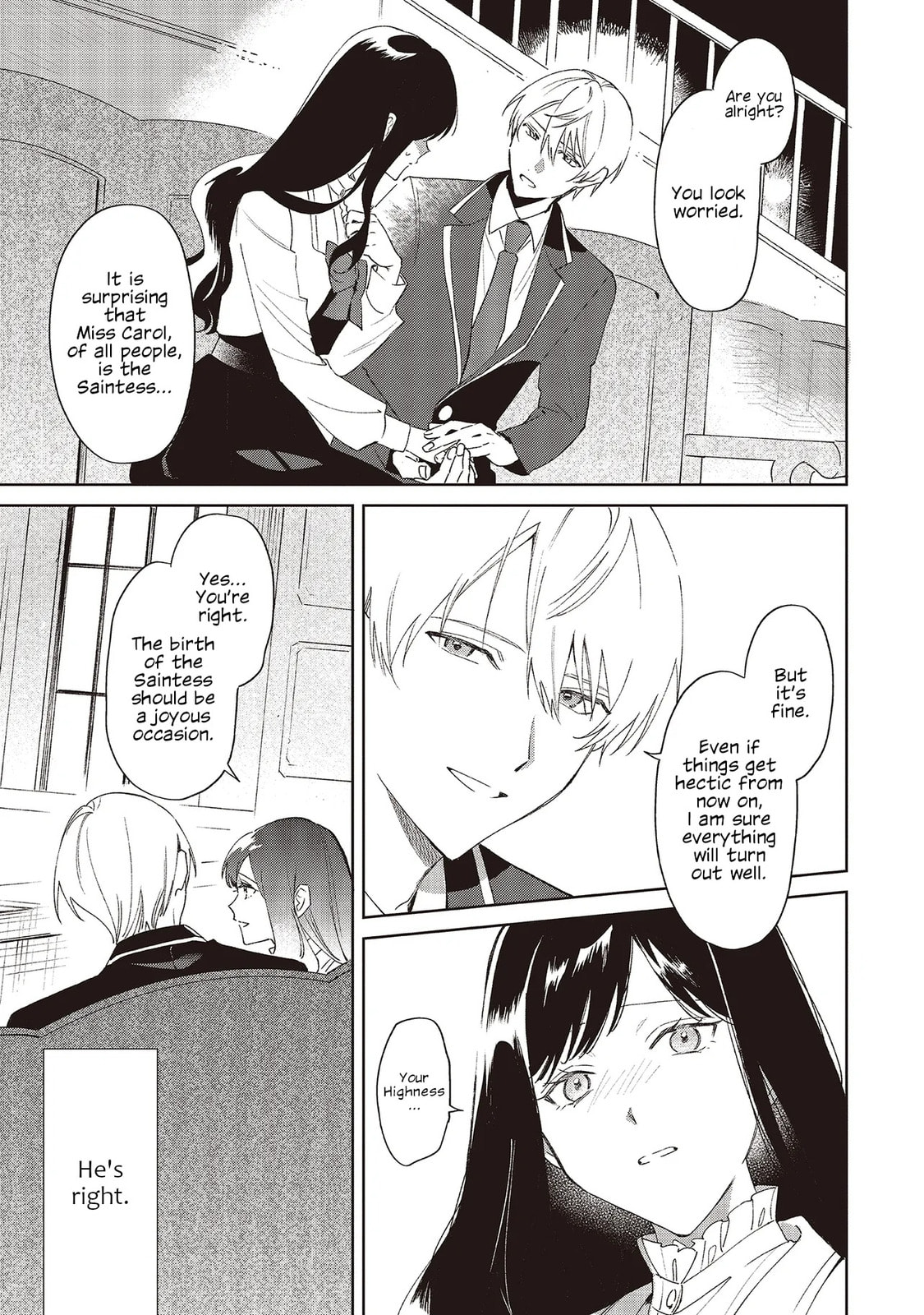 Gyakkou Shita Akuyaku Reijou wa, Naze ka Maryoku wo Ushinattanode Shinsou no Reijou ni Narimasu Chapter 28 page 3 - 