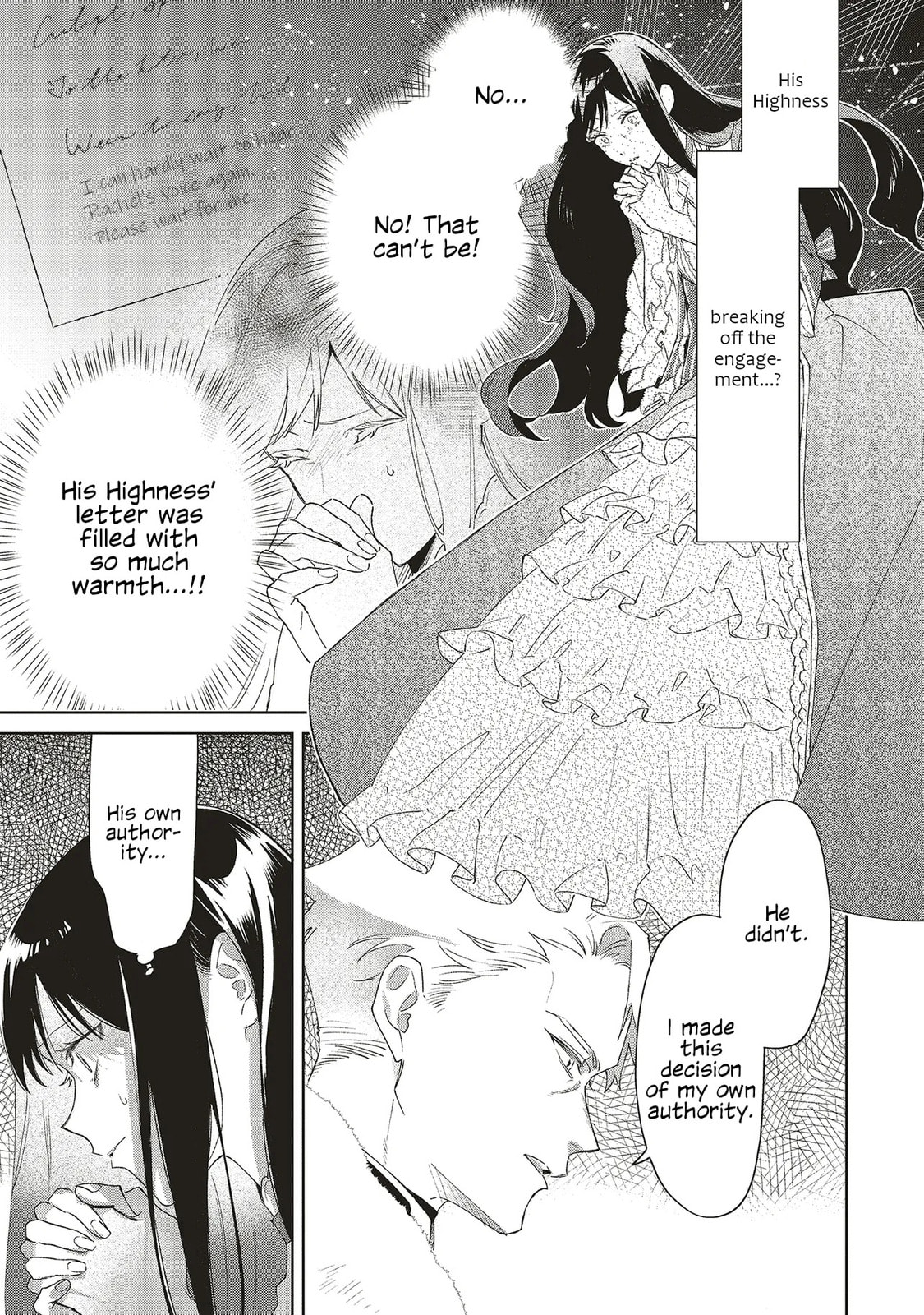 Gyakkou Shita Akuyaku Reijou wa, Naze ka Maryoku wo Ushinattanode Shinsou no Reijou ni Narimasu Chapter 30 page 3 - 