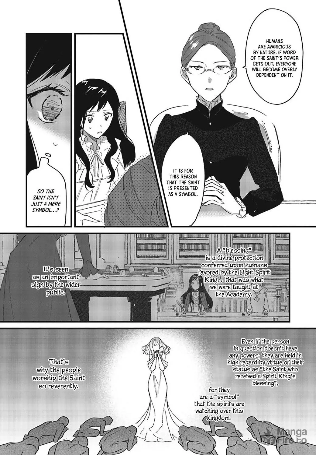 Gyakkou Shita Akuyaku Reijou wa, Naze ka Maryoku wo Ushinattanode Shinsou no Reijou ni Narimasu Chapter 4 page 10 - 