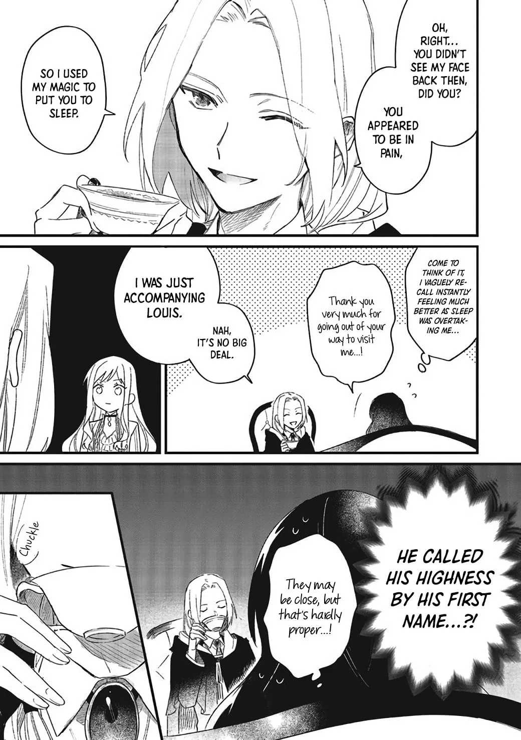 Gyakkou Shita Akuyaku Reijou wa, Naze ka Maryoku wo Ushinattanode Shinsou no Reijou ni Narimasu Chapter 5 page 4 - 