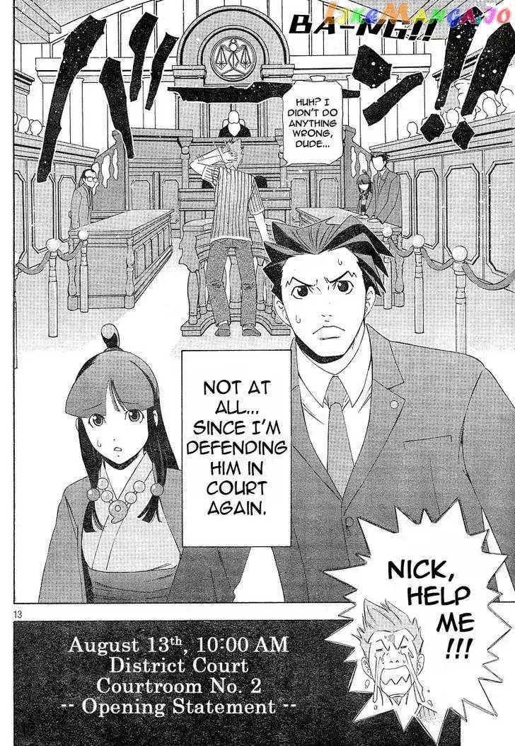 Gyakuten Saiban Chapter 1 page 13 - 