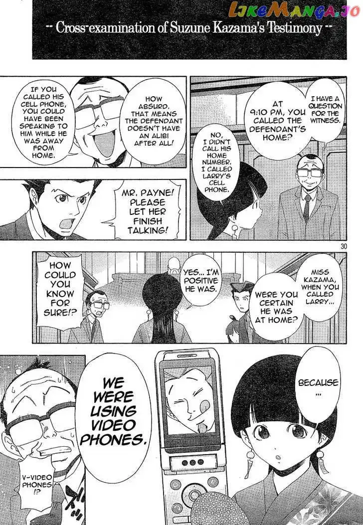 Gyakuten Saiban Chapter 1 page 30 - 