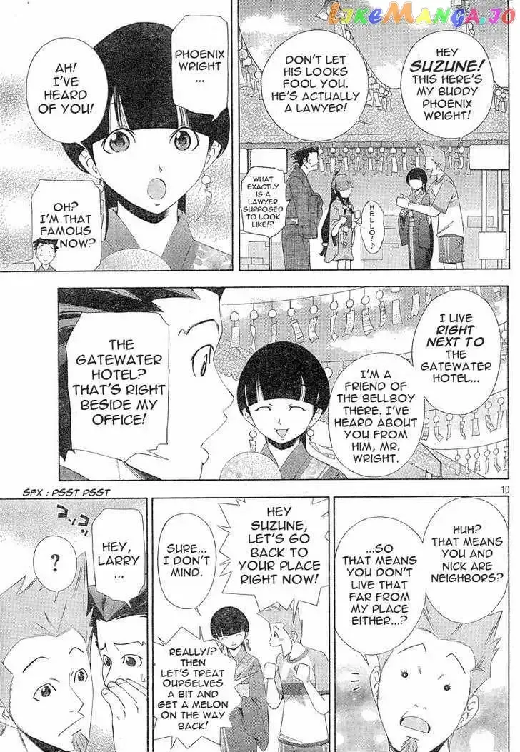 Gyakuten Saiban Chapter 1 page 10 - 