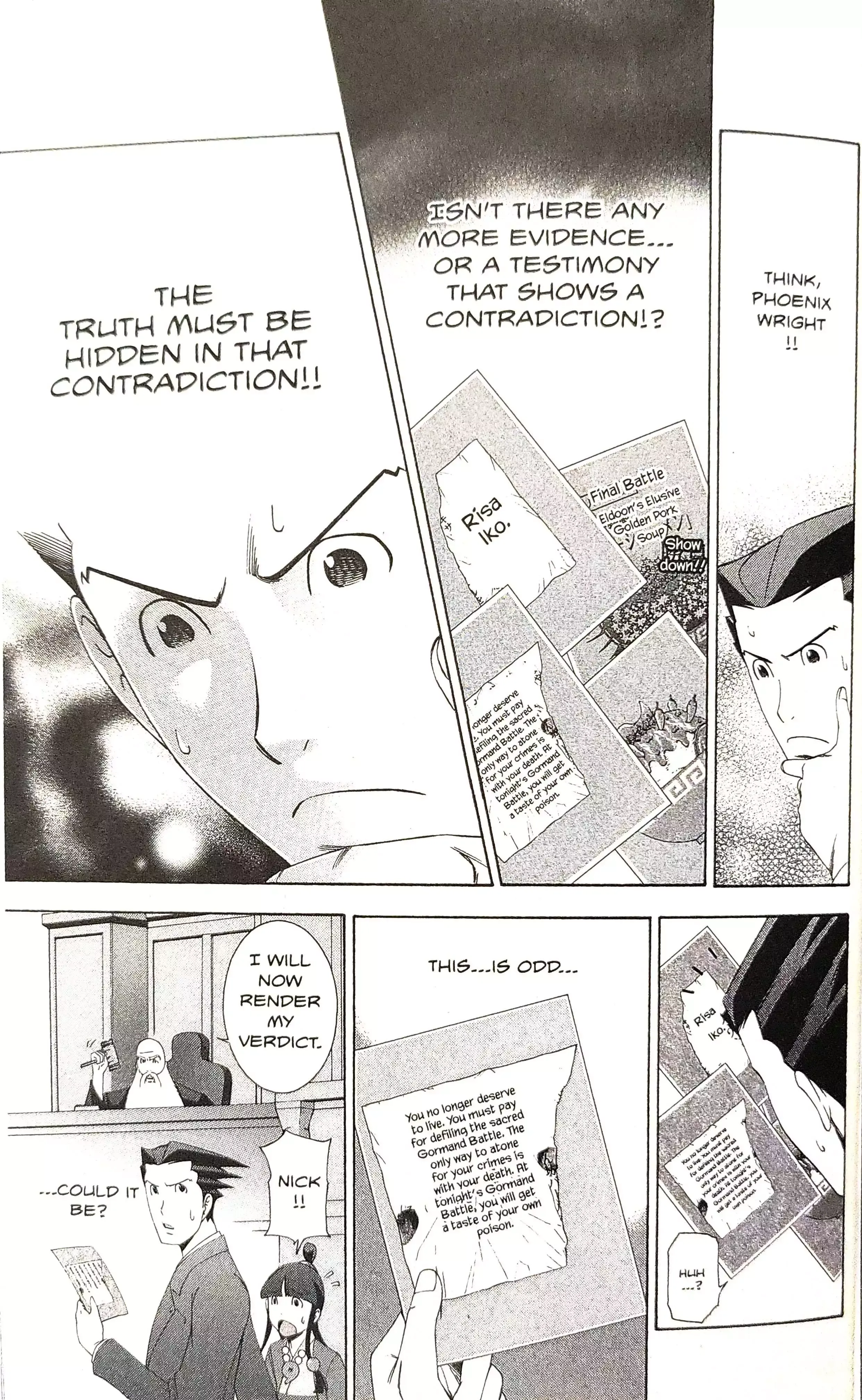 Gyakuten Saiban Chapter 13 page 34 - 