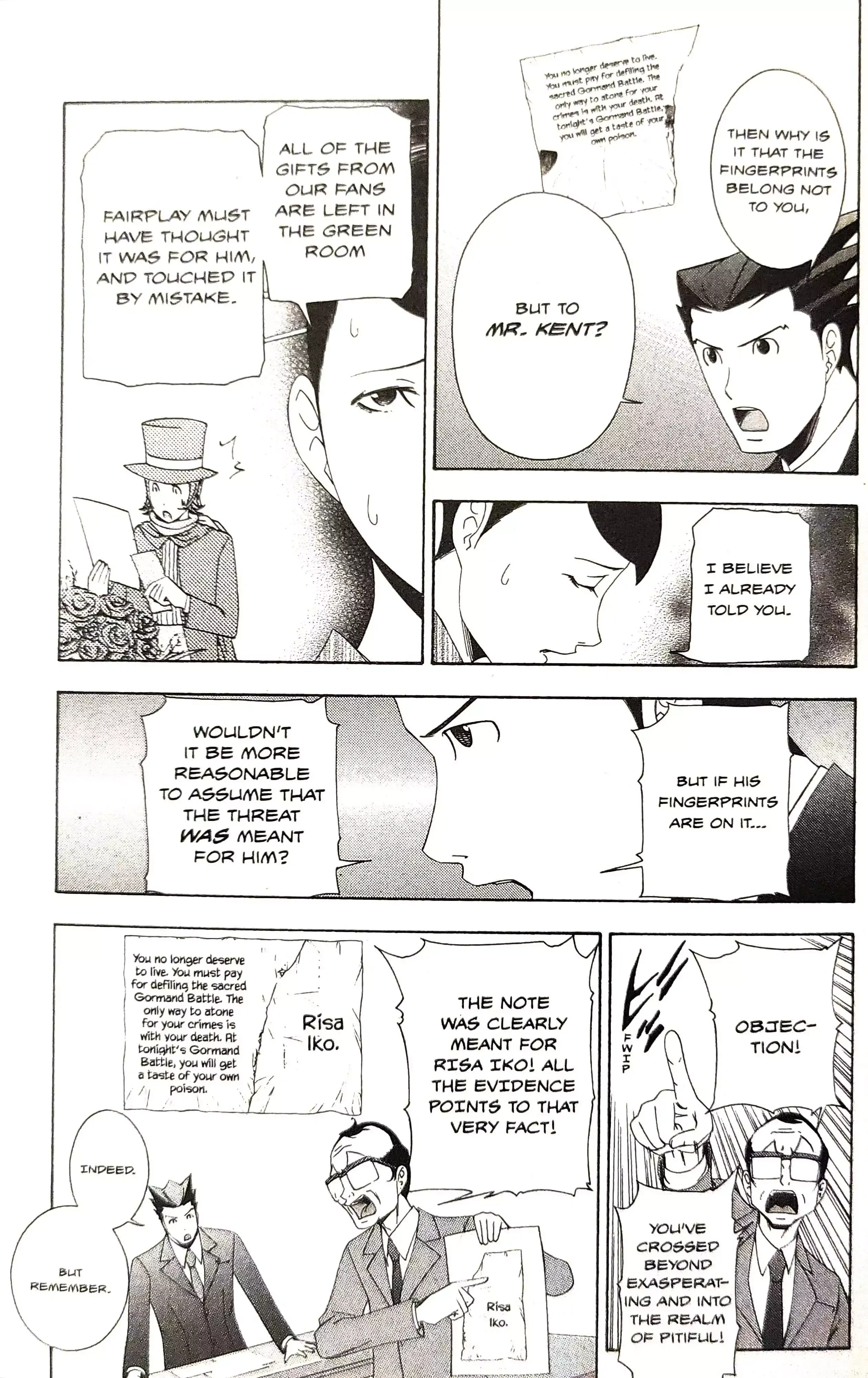 Gyakuten Saiban Chapter 13 page 38 - 