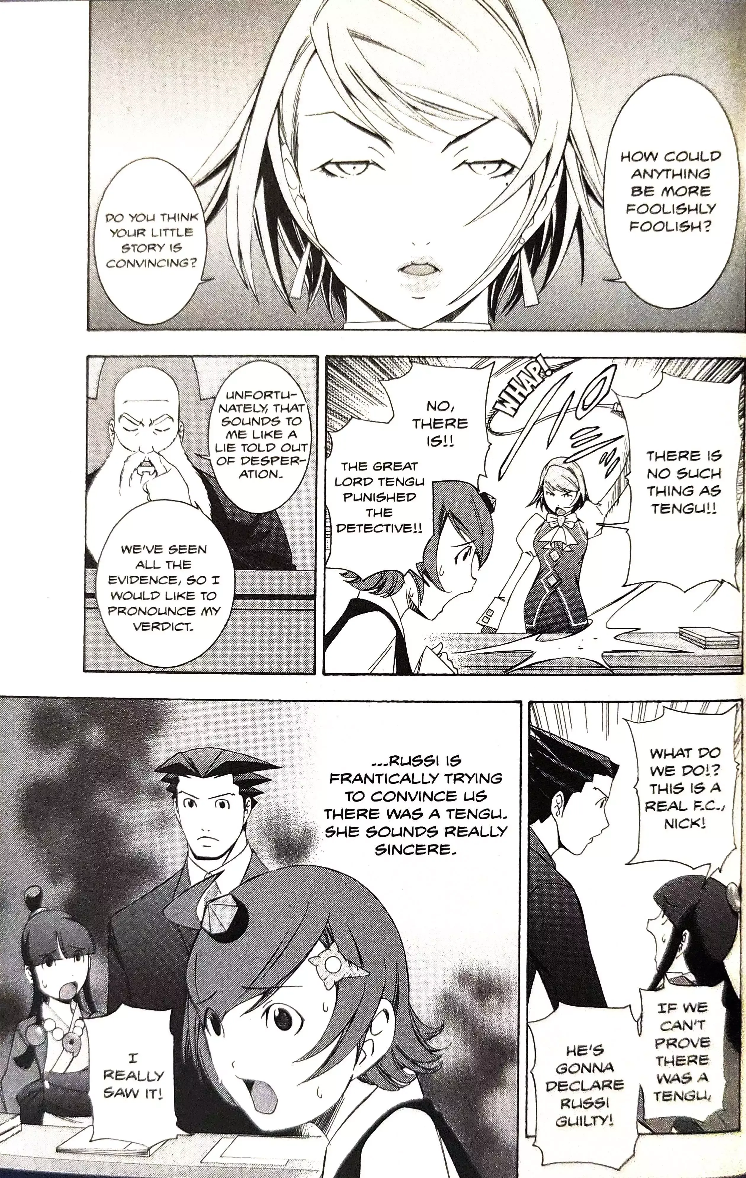 Gyakuten Saiban Chapter 15 page 33 - 
