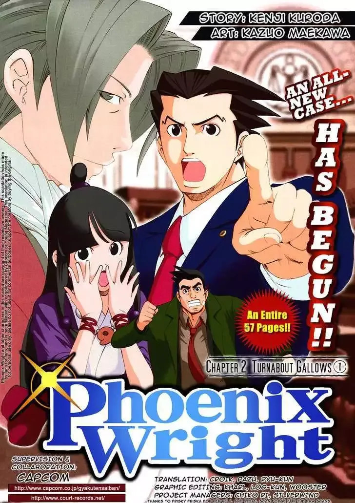 Gyakuten Saiban Chapter 2.1 page 1 - 